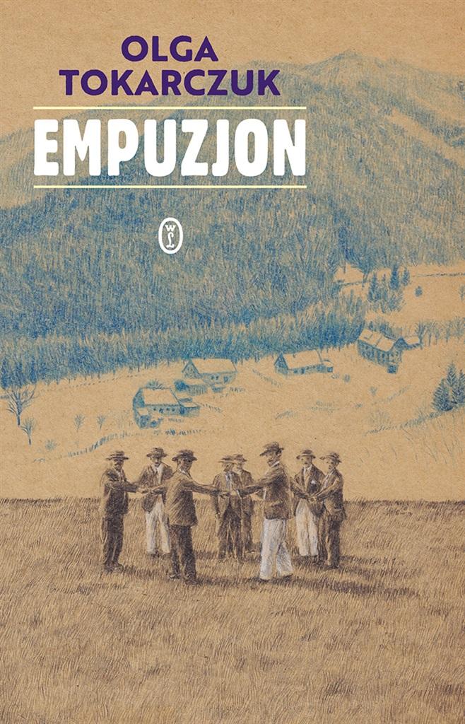 Okładka książki "Empuzjon" Olgi Tokarczuk. 