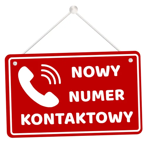 Zmiana numeru kontaktowego