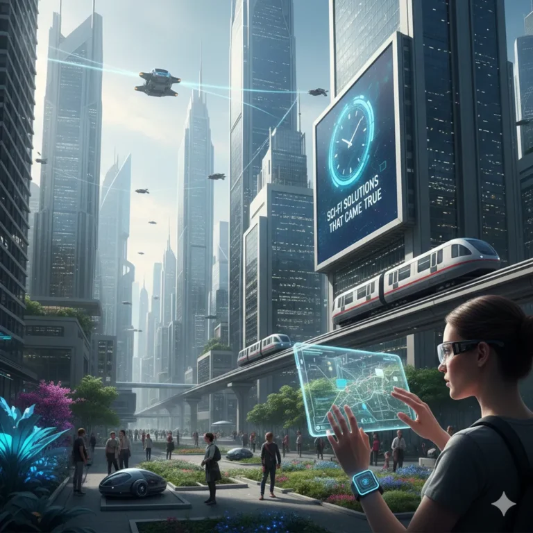 Sci-fi solutions that came true / Konwersatoria językowe: angielski